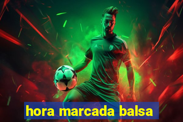 hora marcada balsa